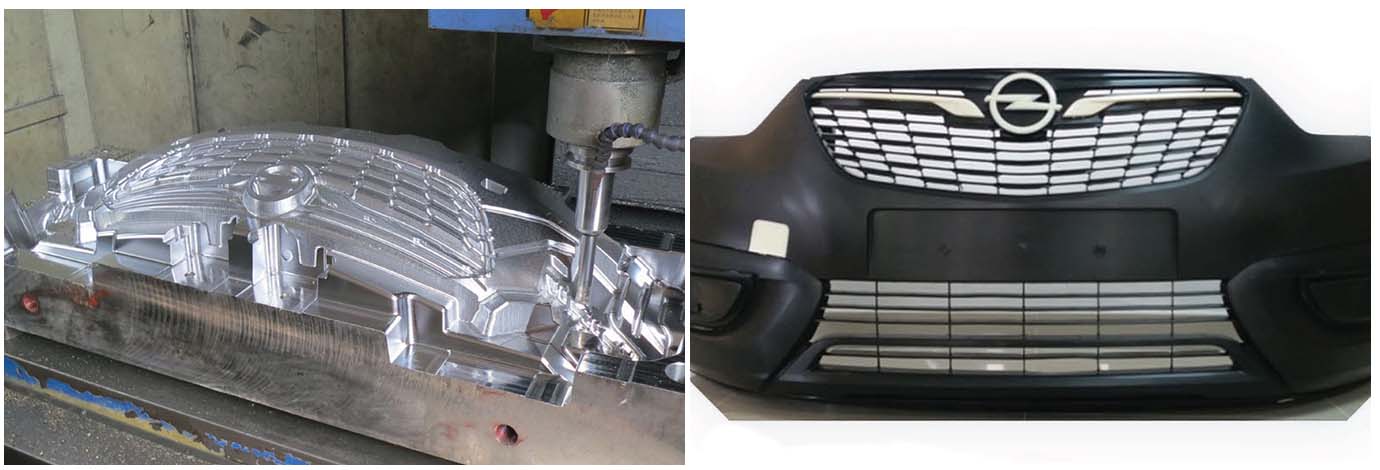 injection moulding automotive car bumpers