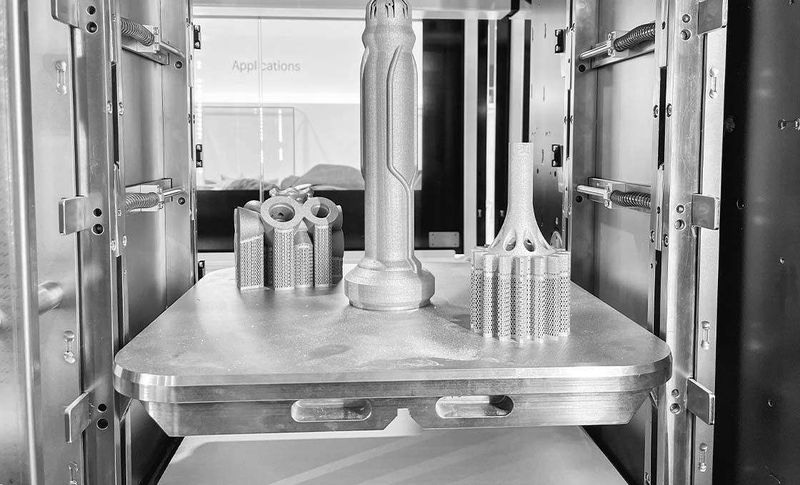 metal 3d printing prototypes with complex geometries in a single assembly