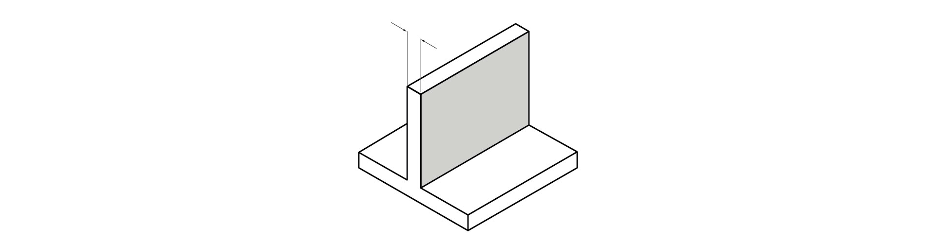 Designing unsupported walls for 3D printing