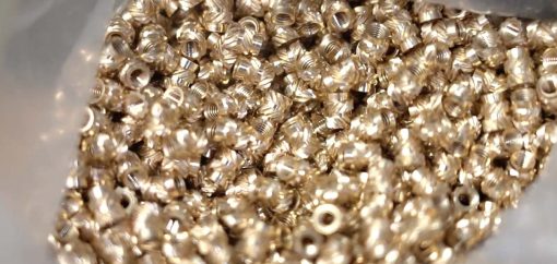 brass threaded inserts used in insert molding