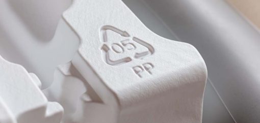 Injection moulded food safe pp material part