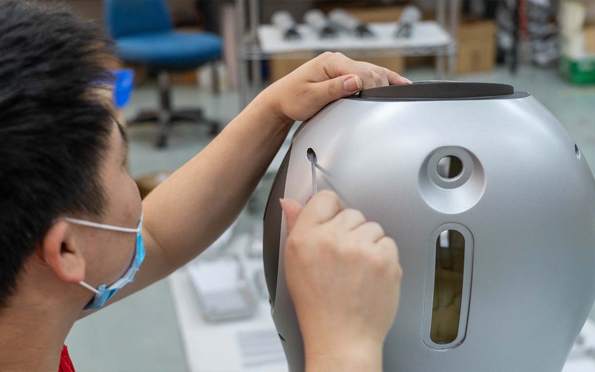 urethane casting application in the robtoics industry