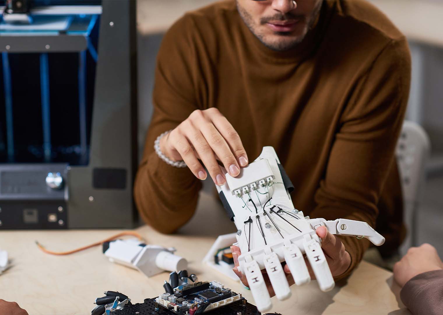 robotics prototyping to test functionality