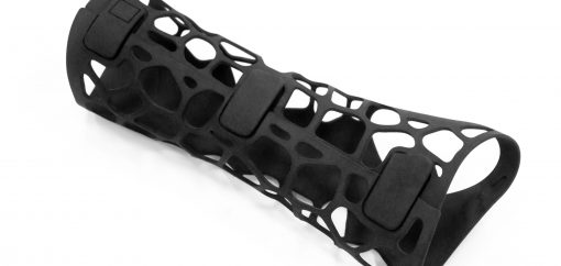 MJF 3d printed nylon plastic prosthesis