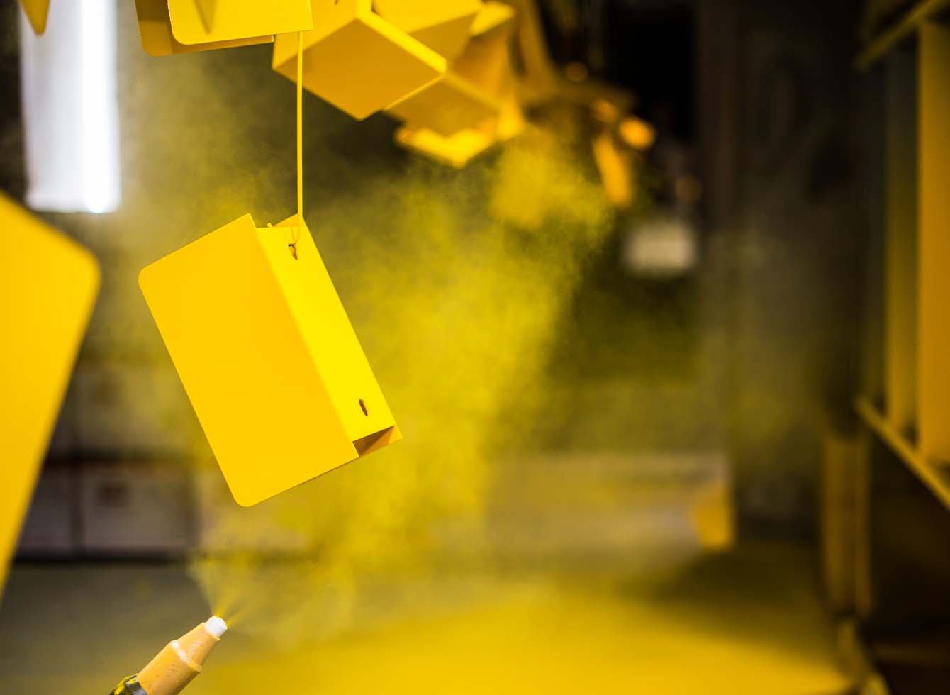 powder coating services for cnc machined metal and plastics