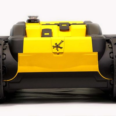 CNC machined yellow robot case study