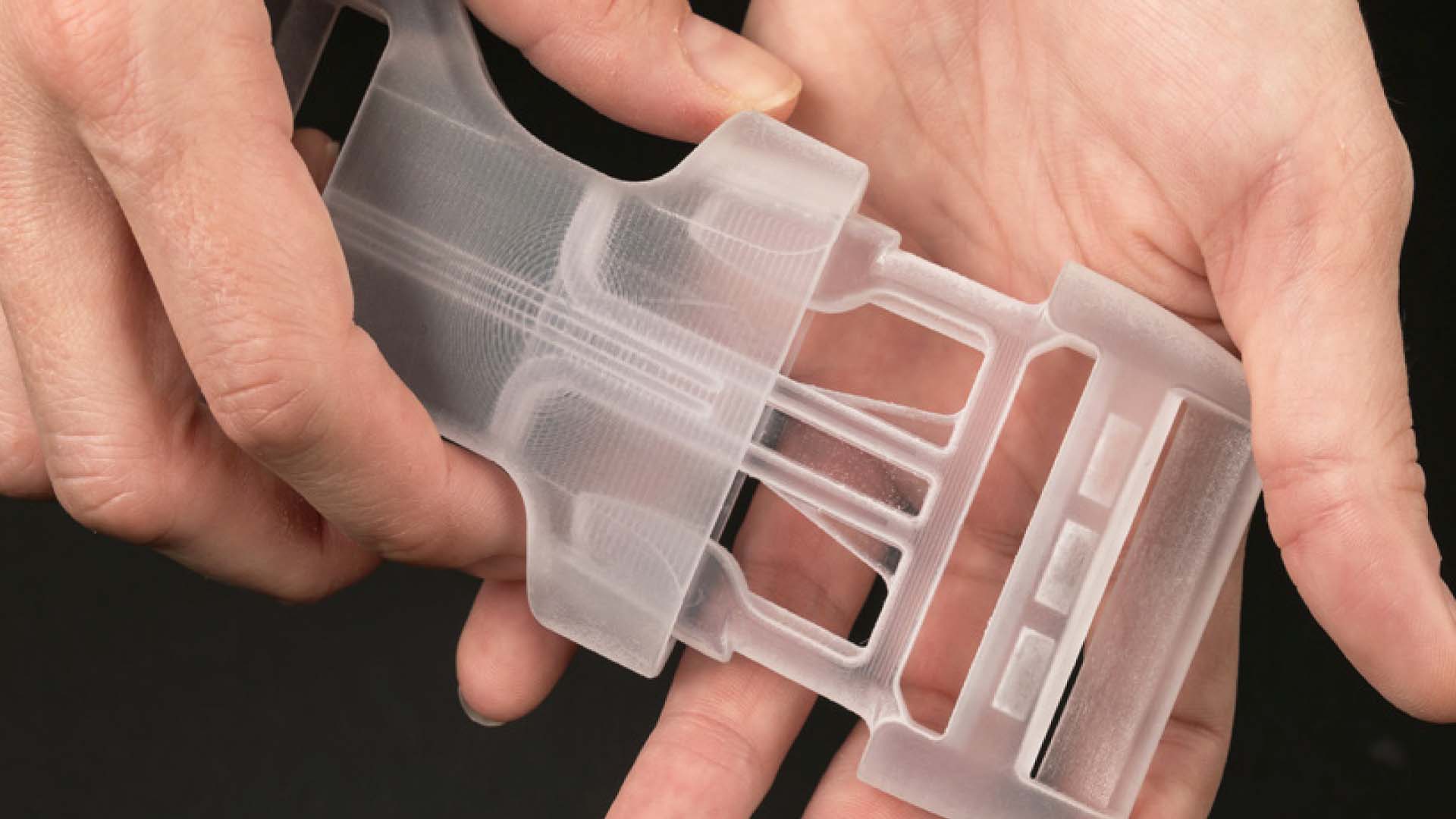 MJP 3D printed mg2-cl material functional part