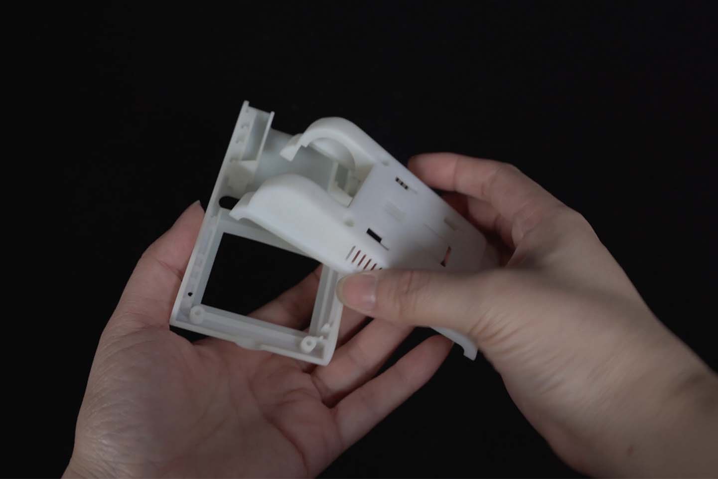 Rapid prototyping SLS 3D printing assembly 