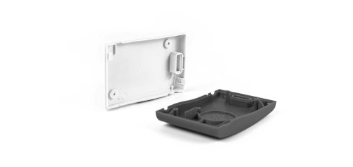 Rapid injection moulded part made from PBT material