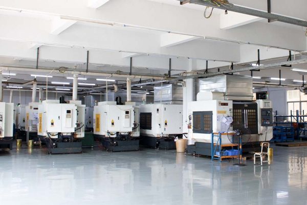 CNC machining China facility HLH Rapid