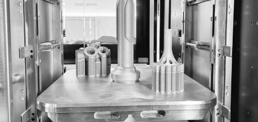 metal 3d printing prototypes with complex geometries in a single piece