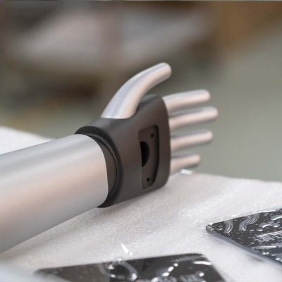 cnc machined robot arm - robotics prototyping