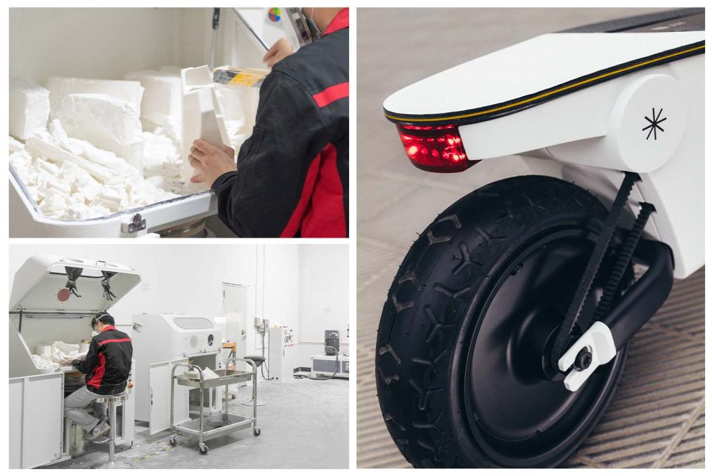 HLH Rapid helps Tuleap prototype bio-electric scooter